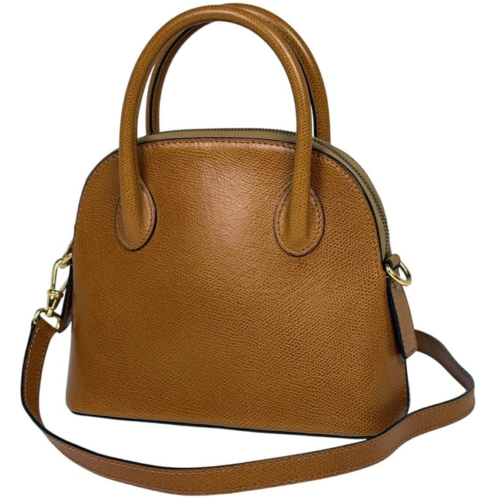 Celine logo handbag shoulder bag leather brown - Picture 1 of 7
